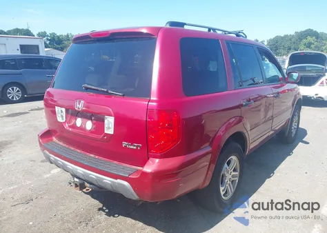 2003 Honda Pilot Ex из США, поврежденный, VIN 2HKYF18403H595440